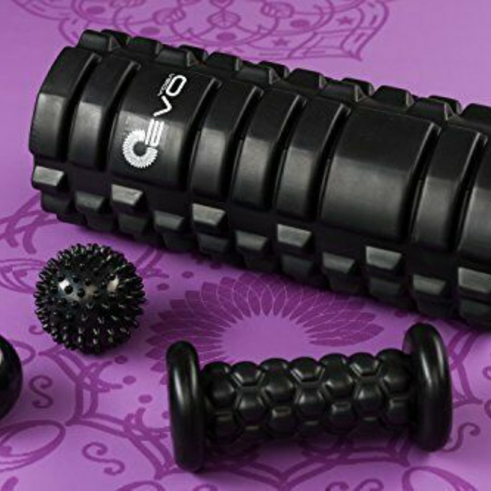 Yoga EVO Foam Roller Bundle Kit for Muscle Massage - Picture 2 of 3